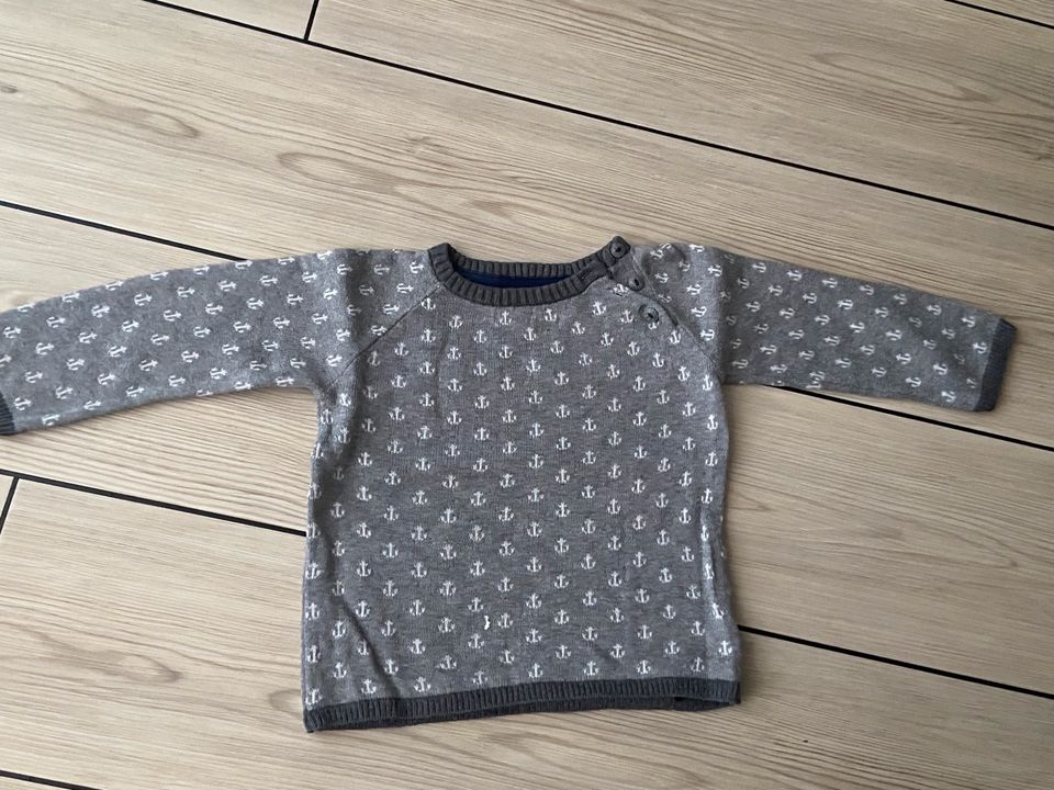 Pullover maritim H&M Gr. 86 in Flensburg