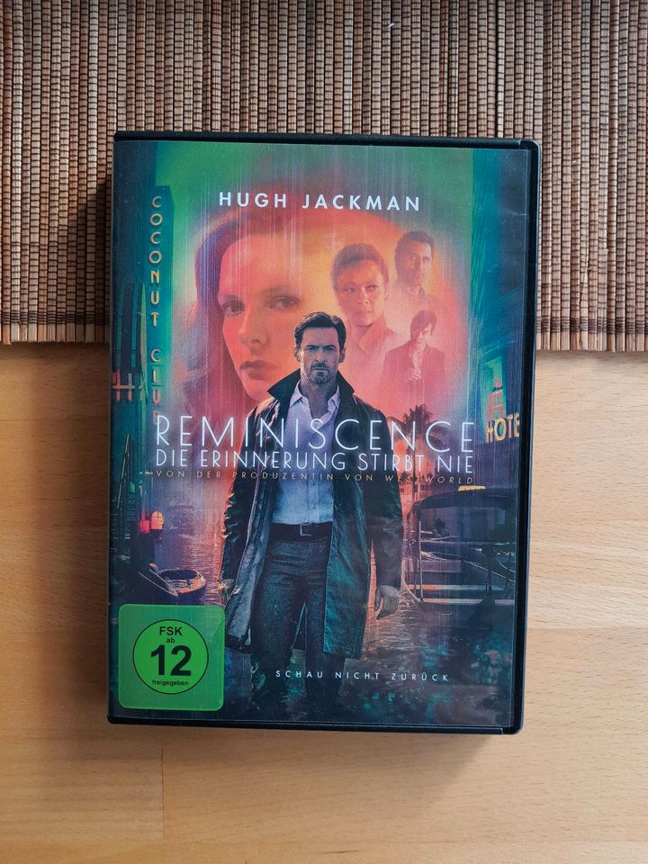 DVD Reminiscence - Die Erinnerung stirbt nie mit Hugh Jackman in Frankfurt am Main