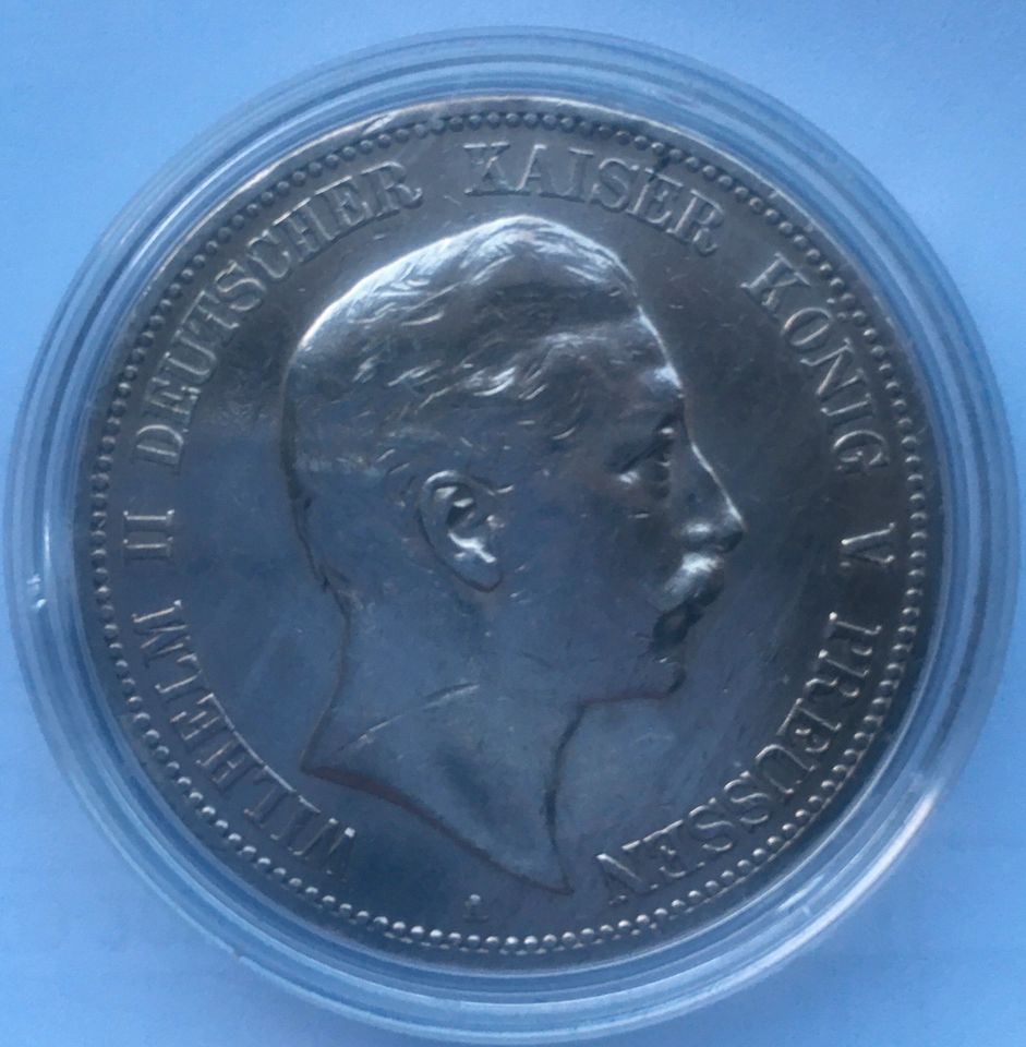 Münze 5 Mark Deutsches Reich 1903 Jahr in Bielefeld