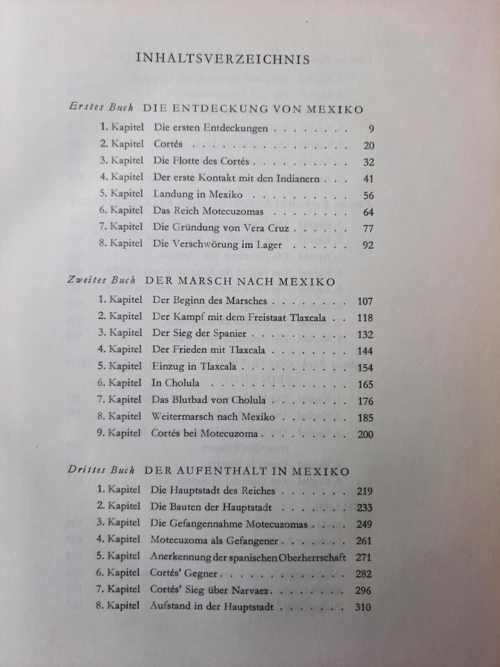 Die Eroberung Mexikos von William H. Prescott v.1956 - gebraucht in Wallersdorf