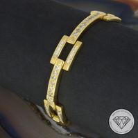 Wert 17.600€ Vintage Brillant Armband 750 Gold 18k XXYY M*198206 Duisburg - Hamborn Vorschau