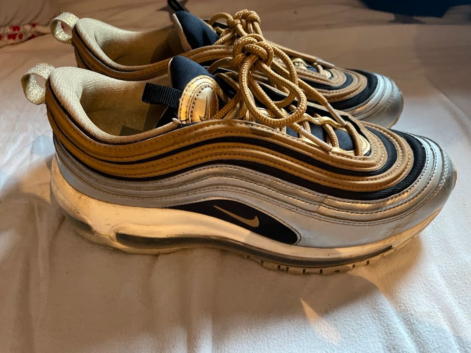 Nike Air Max 97 Metallic Gold Black Gr. 39 in Gochsheim