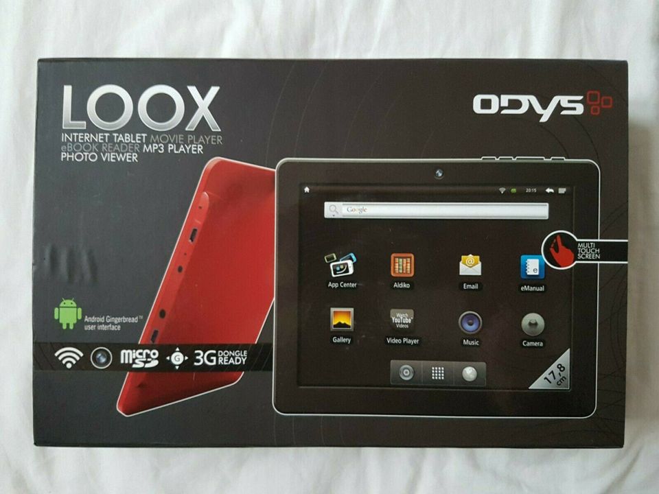 Odys LOOX - Internet Tablet eBook Reader Movie Photo MP3 Player in Offenbach