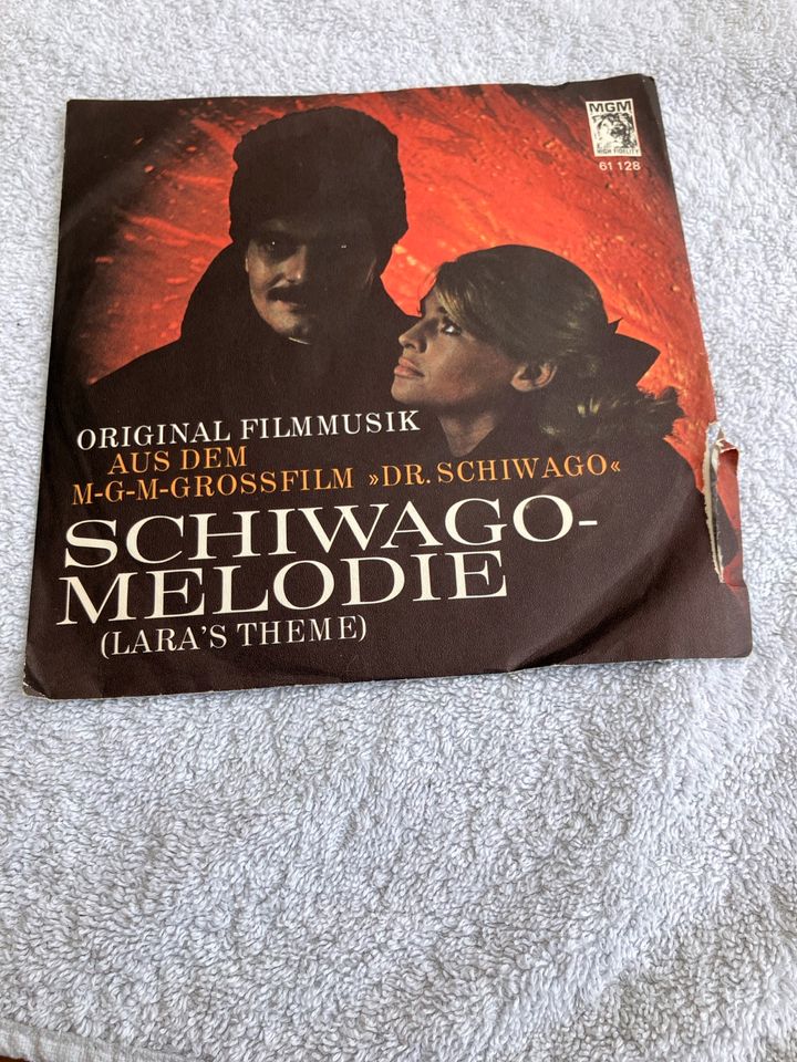 LP Vinyl Single klein Dr. Schiwago Filmmusik Rarität in Raubling