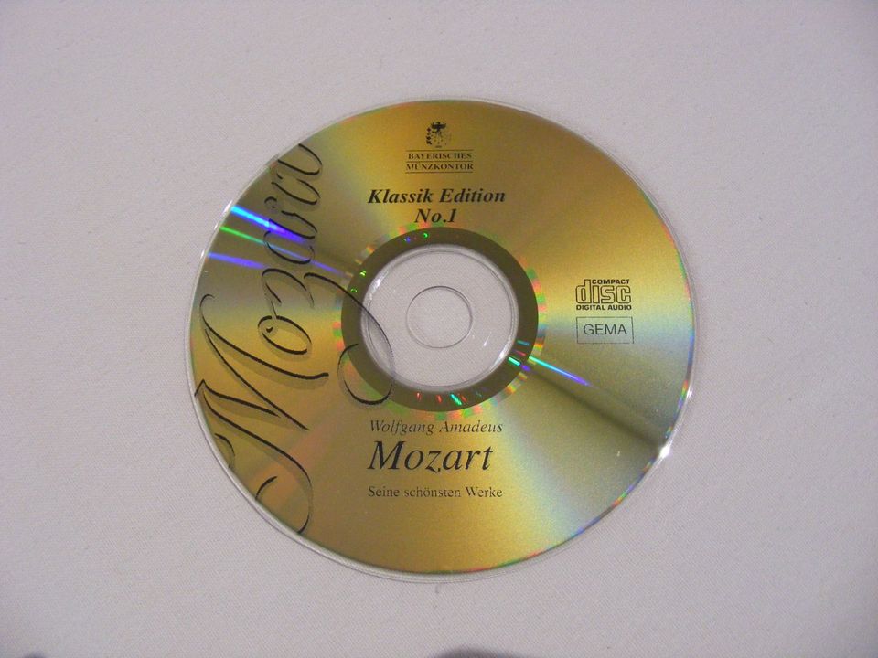 Wolfgang Amadeus Mozart Klassik-Edition No.1 CD in Rüsselsheim