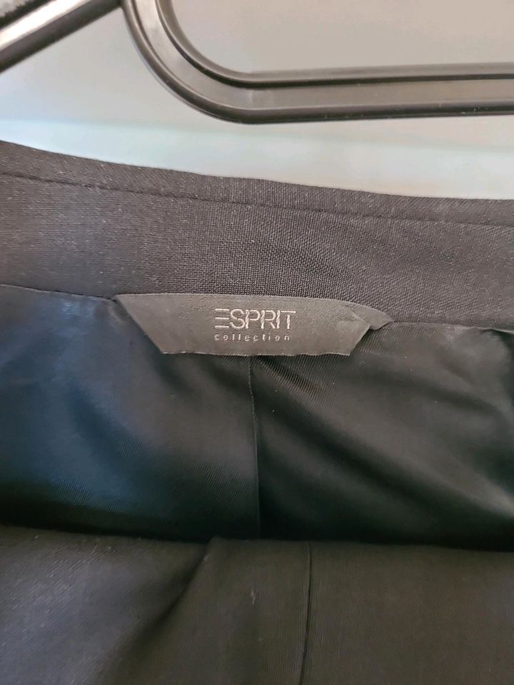 Esprit Anzug Hose 46 Jackett 48 S schwarz in Bendorf