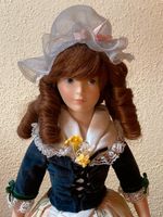 Porzellanpuppe "Das Erdbeermädchen" von Franklin Heirloom Dolls Bayern - Grafing bei München Vorschau