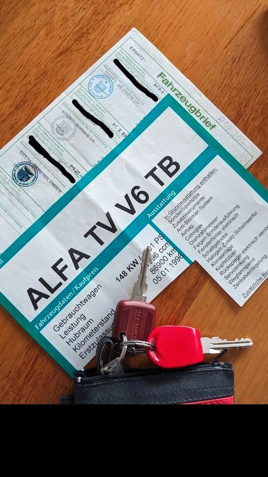 Alfa Romeo GTV 2.0 V6 TB - Restauration/Ersatzteilspender in Wirfus