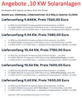 10KW Solaranlage (24 Module, 1 Wechselrichter, 1 Speicher) Sachsen-Anhalt - Unseburg Vorschau