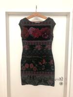 Kleid Desigual Blumen Gobelin Rippenstoff gefüttert Gypsy Boho Kr. München - Hohenschäftlarn Vorschau