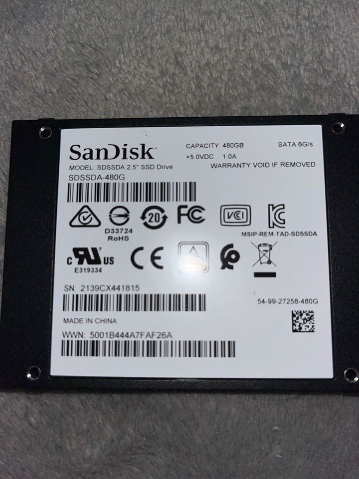 SSD Karte 480GB in Ahaus
