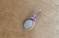 Ohrring Einzelstück ROSENQUARZ Kristall pink 925 Sterling SILBER Kreis Ostholstein - Timmendorfer Strand  Vorschau