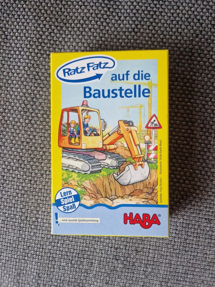 Spiel  „Ratz Fatz auf die Baustelle“ von Haba ® in Leipzig