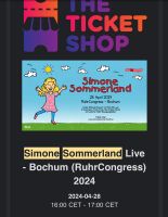 Simone Sommerland Konzert Ticket Baden-Württemberg - Karlsruhe Vorschau