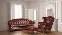 Chesterfield Premier Deluxe Sofagarnitur 3/1/Hocker UVP*6.990 NEU Münster (Westfalen) - Centrum Vorschau