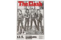 POSTER THE CLASH KONZERT PLAKAT HAMBURG 1980 TOP ZUSTAND punk Brandenburg - Oranienburg Vorschau