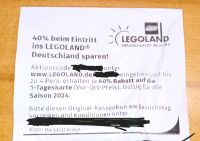 Legoland Gutschein 40% auf 4 Tageskarten Bayern - Weilheim i.OB Vorschau