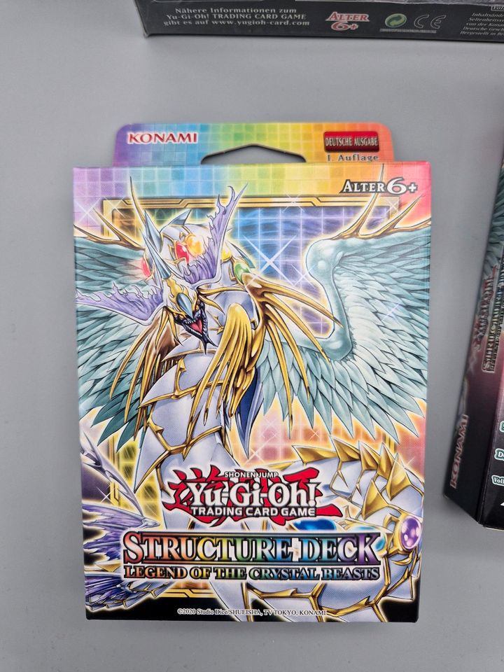 Yugioh Legends of the Crystal Beasts Deck/Display,NEU/OVP, 1st,DE in Leipzig