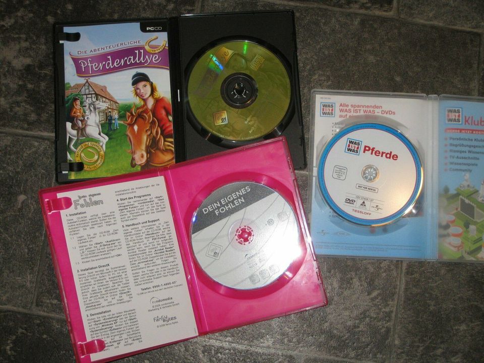 DVD, PC-CD, Pferde, Kinder, Spiel, WAS IST WAS in Biederitz