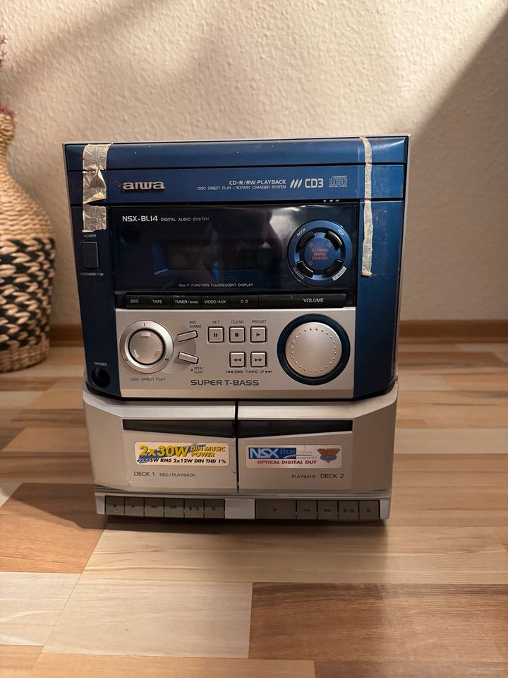 AIWA NSX-BL14 - Sharp C410 in Oberhausen