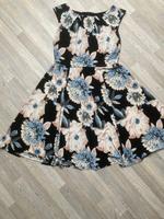 Sommerkleid Cocktailkleid mit Chiffon-Cape Gr. 40 Nordrhein-Westfalen - Hamminkeln Vorschau