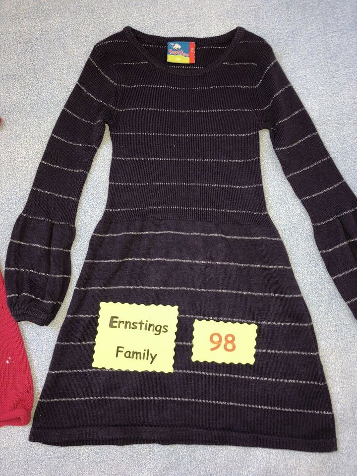 Pullover Pullunder Kleid Strickjacke Jacke Nikkijacke 98 104 in Hermsdorf