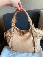 Abro Tasche Shopper Leder Beige Baden-Württemberg - Kornwestheim Vorschau