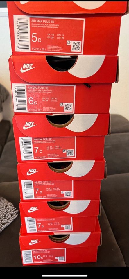 3 x Nike Air Max Plus TN 25th Anniversary Gr. 47.5 & kids 21-27,5 in Berlin