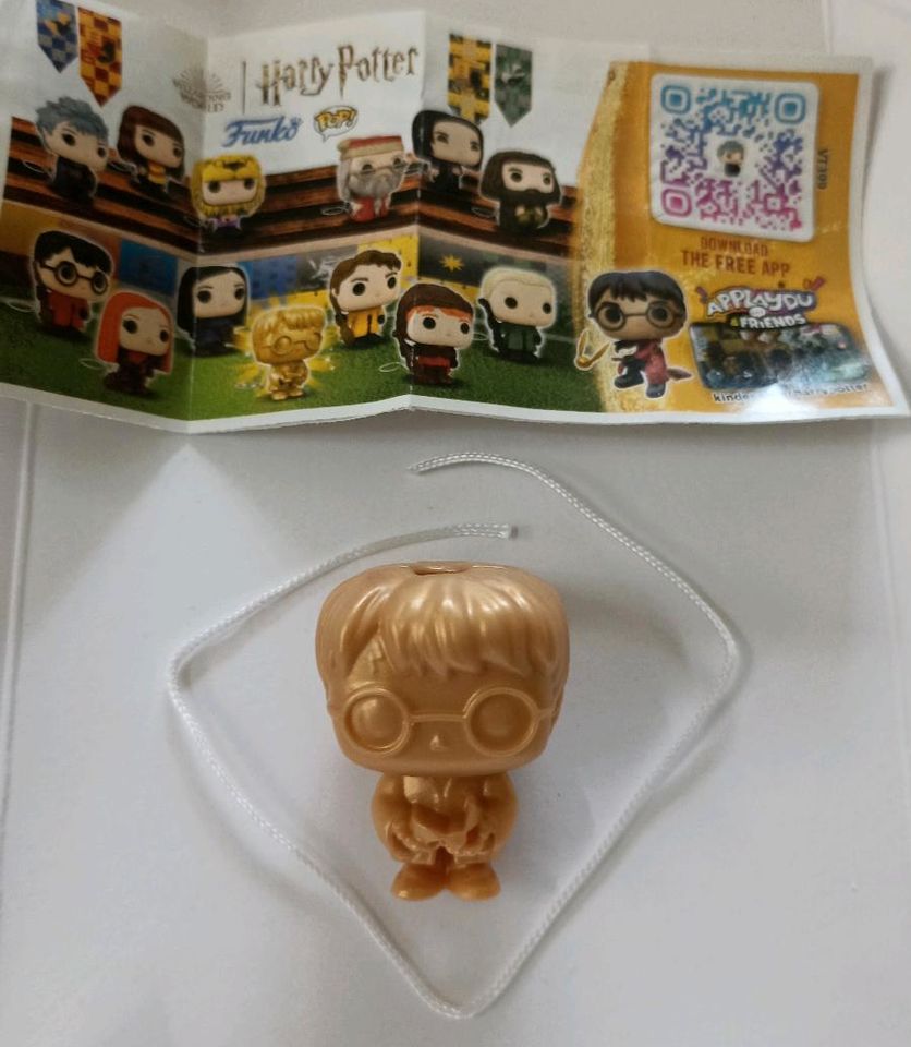 Kinder Joy Goldener Harry Potter Funko Pop! in Neuenhagen