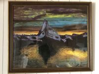 Bergpanorama - gerahmtes Gemälde Baden-Württemberg - Todtmoos Vorschau