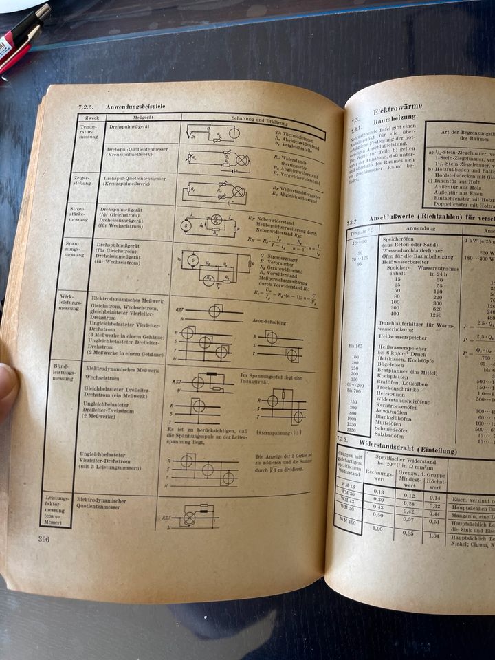 Tabellenbuch Metall 1965 Buch alt Werkstoffe in Meißen