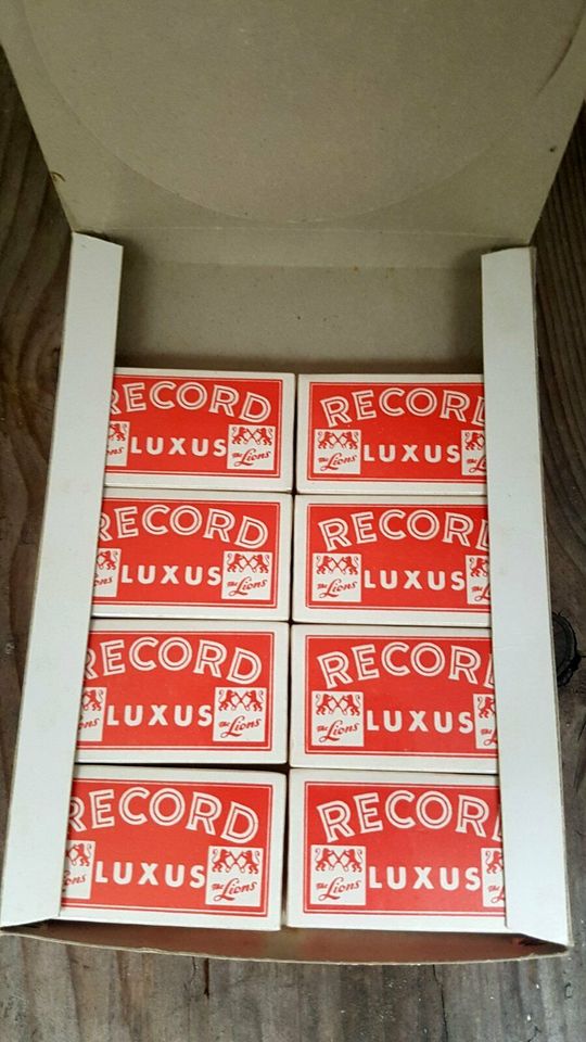 Rasierklingen Solingen Record Luxus Lions vintage retro alt OVP in Weingarten