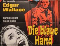 Edgar Wallace: Die blaue Hand / Original Kinoplakat 1967 Baden-Württemberg - Waiblingen Vorschau