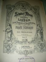 Schubert-Album Sammlung der Lieder für eine Singstimme mit Piano. Hessen - Aßlar Vorschau