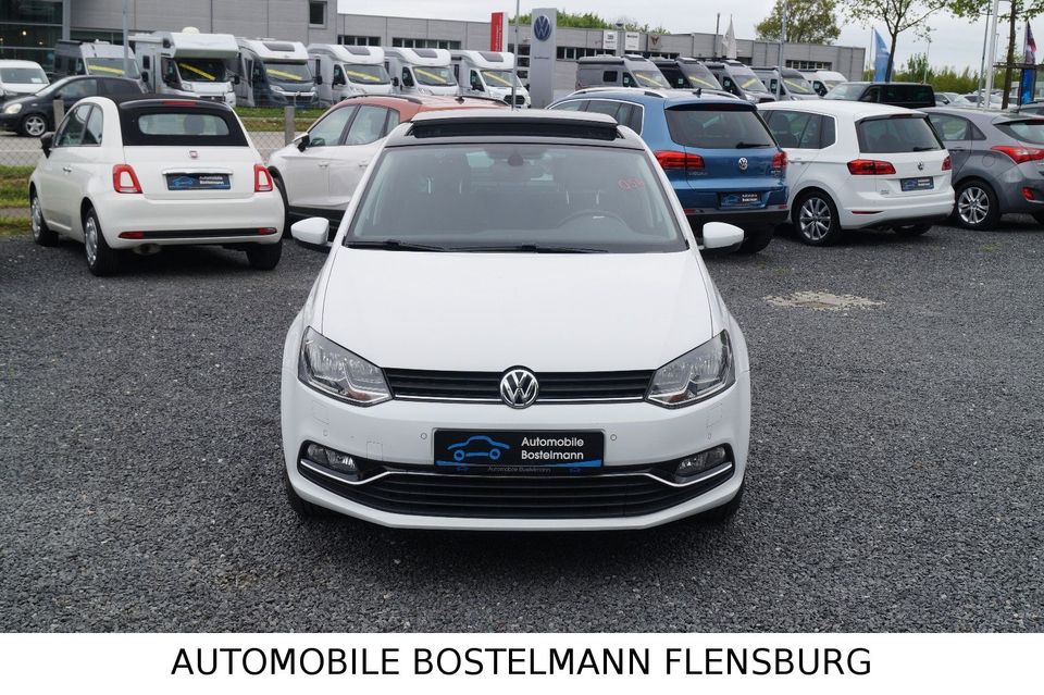 Volkswagen Polo V Highline BMT PDC PANORAMA-DACH SHZ 1.HAND in Flensburg