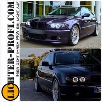 CCFL Angel Eyes Scheinwerfer schwarz für BMW E46 Coupe Cabrio 03- Hessen - Calden Vorschau