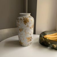 KAISER Vase, Liane, weiß und gold, vintage Berlin - Neukölln Vorschau