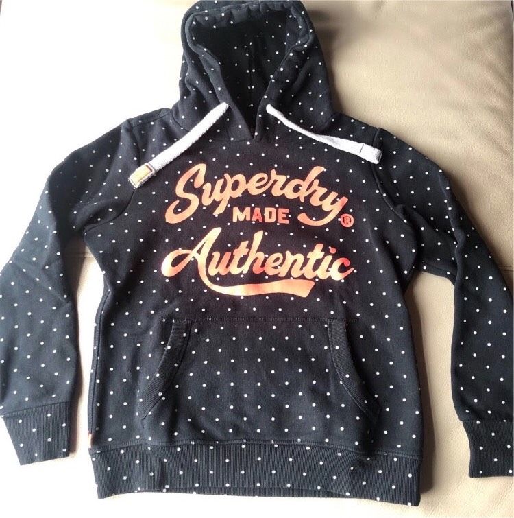 Superdry Damen Hoodie Kapuzenpullover Gr. S in Wallhausen