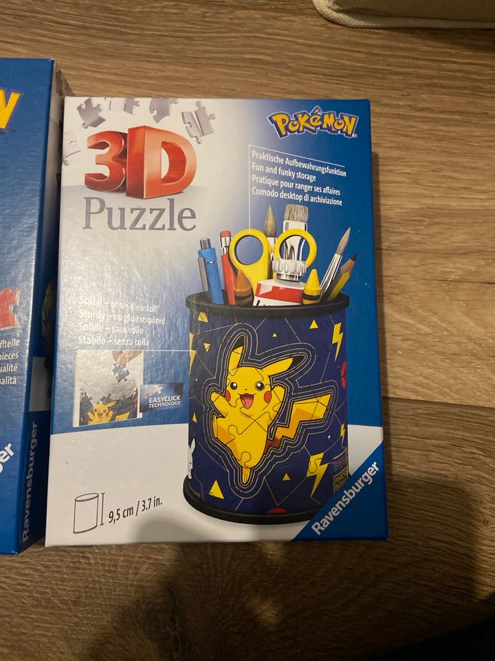 Pokémon 3 D Puzzle Set in Delbrück