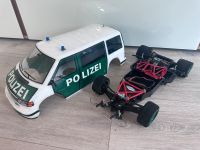 Vintage Tamiya Mercedes C11 VW T4 Caravelle 1:10 RC Car Polizei Hessen - Hanau Vorschau