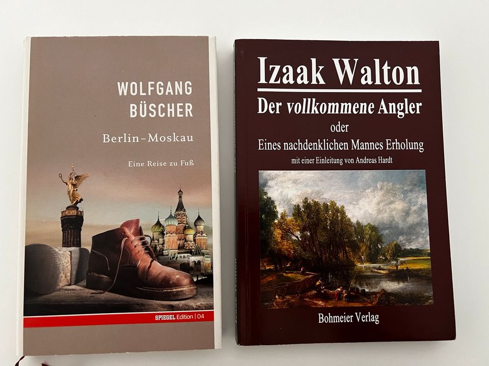 Der vollkommene Angler Izaak Walton Berlin-Moskau Büscher Buch in Pritzwalk