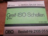 25 Stück Greif ISO-Schellen Typ3042/LGK/24-34mm Bayern - Bibertal Vorschau