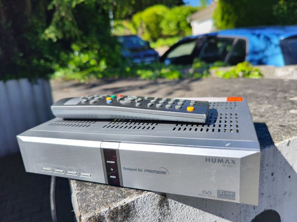 Humax PR-Fox C Digitaler Kabelreceiver (mit Premiere-Kartenleser) in Stuttgart