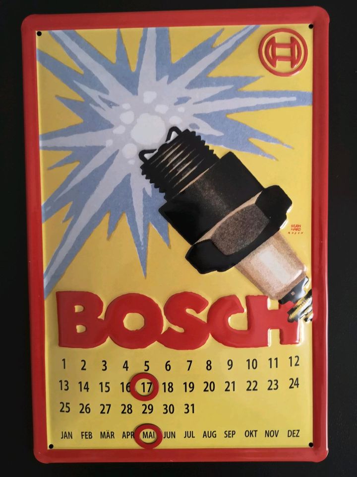 BOSCH Blech Kalender in Pforzheim