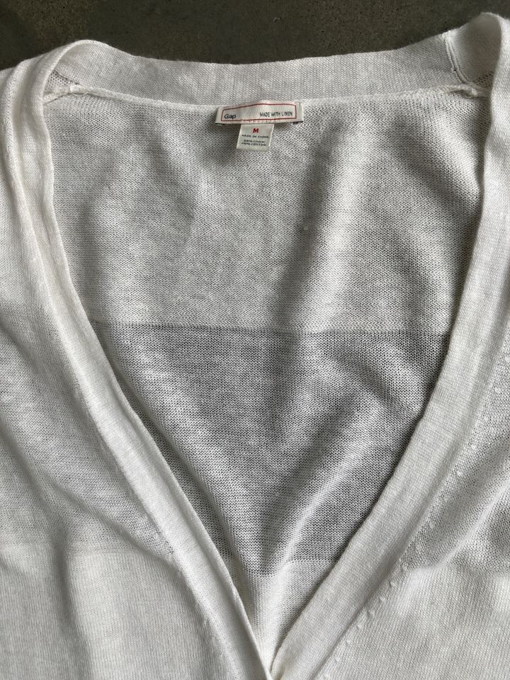 GAP Damen Pullover / Strickjacke, Leinen Größe M, neu in Donauwörth