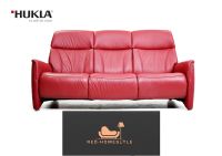 Hukla Designer Sofa Dreisitzer Leder Rot Couch Wohnen Sessel Nordrhein-Westfalen - Lage Vorschau