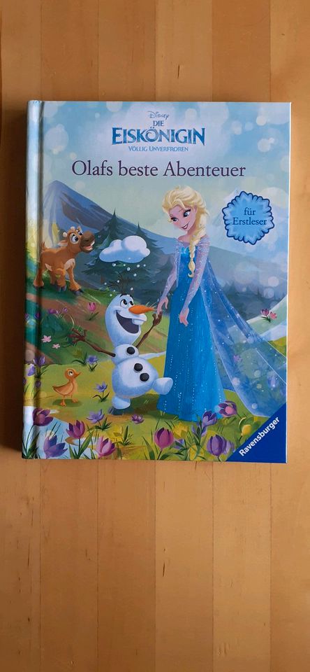 ❤ Kinderbuch die Eiskönigin Lesen lernen mit Schneemann Olaf Buch in Jüterbog