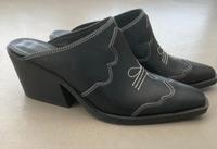 Cowboy Mules NEU von Pull&Bear, schwarz, Größe 37 Bayern - Geldersheim Vorschau