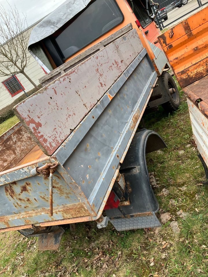 Kipperaufbau, Stoßstangen Multicar M25, M26 in Plauen