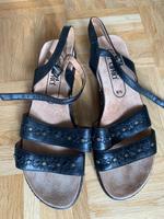 Caprice Leder Sandalen Gr. 39 NEU 6 1/2 Schwarz Stuttgart - Stuttgart-Ost Vorschau